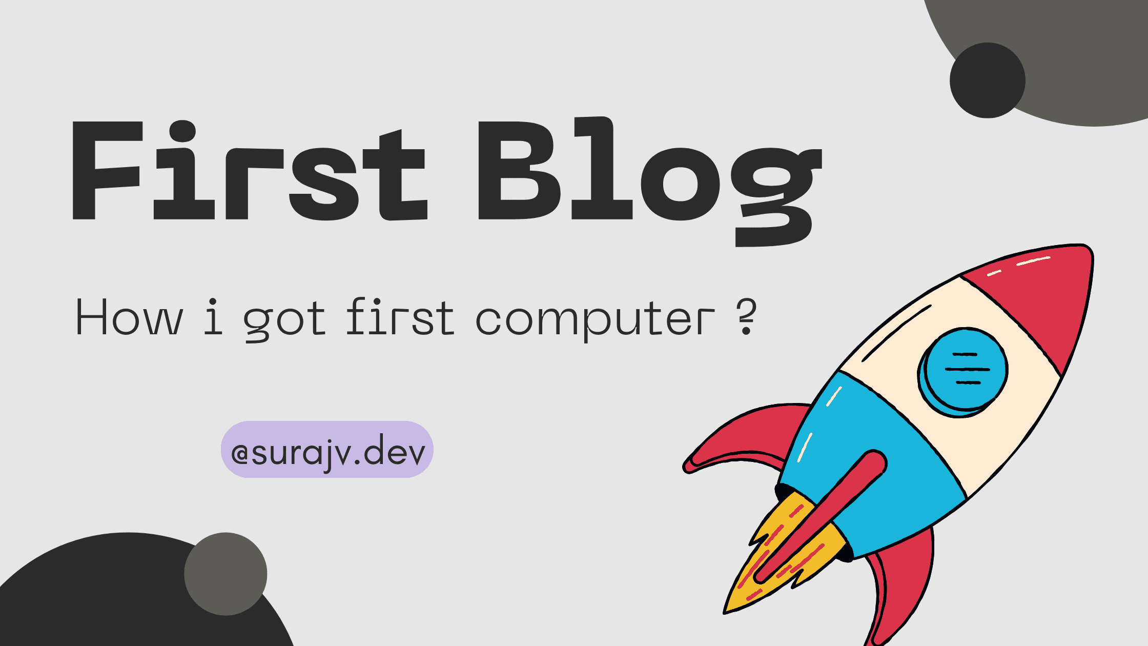 Suraj on cloud First Blog